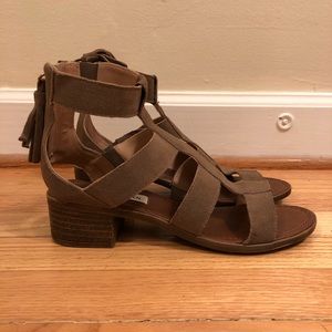 Steve Madden gladiator Sandals.